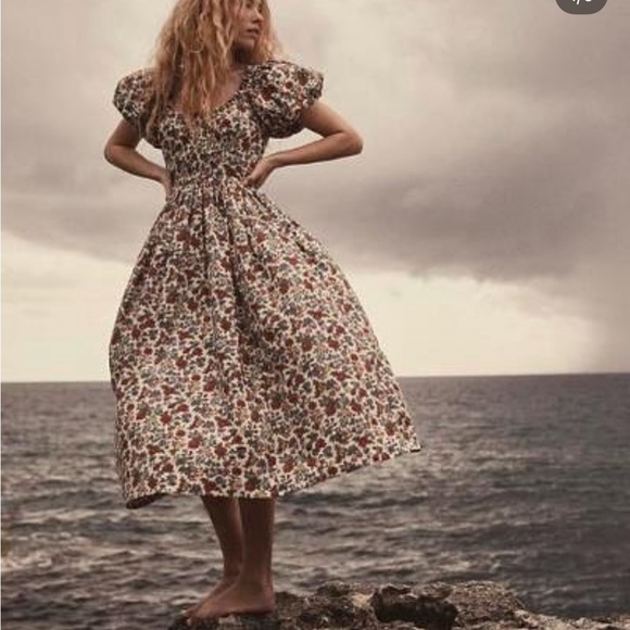 Doen Dresses & Skirts - Doen Deia Liberty Floral cotton dress